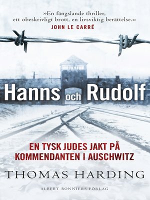 cover image of Hanns och Rudolf